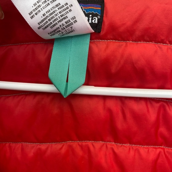 Patagonia Feather Down Puffer Aqua Quilted Jacket - Picture 11 of 12